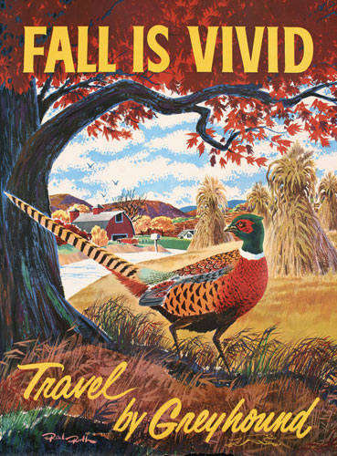 Goodbye summer … welcome fall ! | Vintage Poster Spotlight