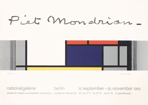 Max Bill, Mondrian, 1968