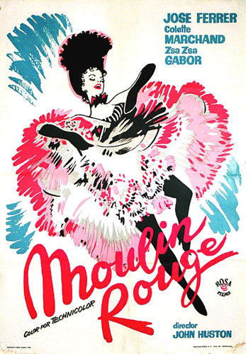 Moulin Rouge poster, 1965