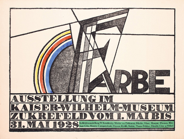 Heinrich Campendonk poster, 1928