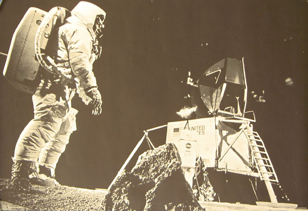 Moon Landing poster, 1969