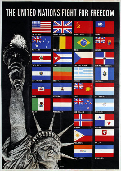 United Nations poster, 1942