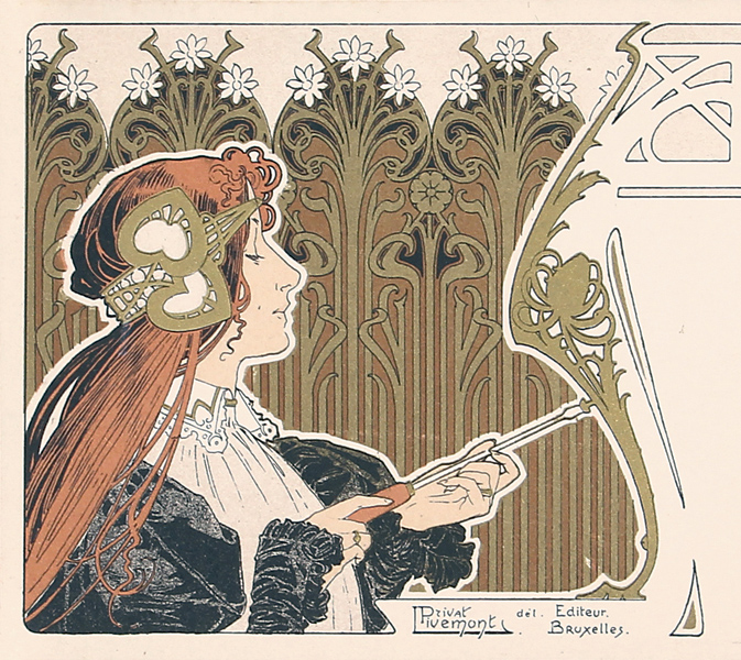Art Nouveau, Privat-Livemont, 1890s