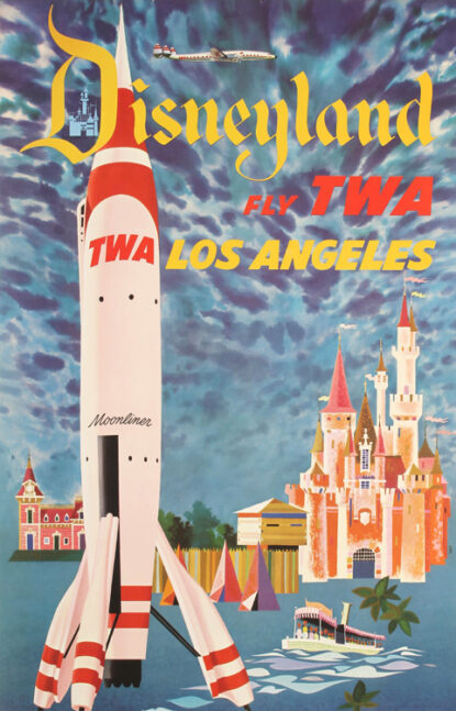 Disneyland poster, 1955