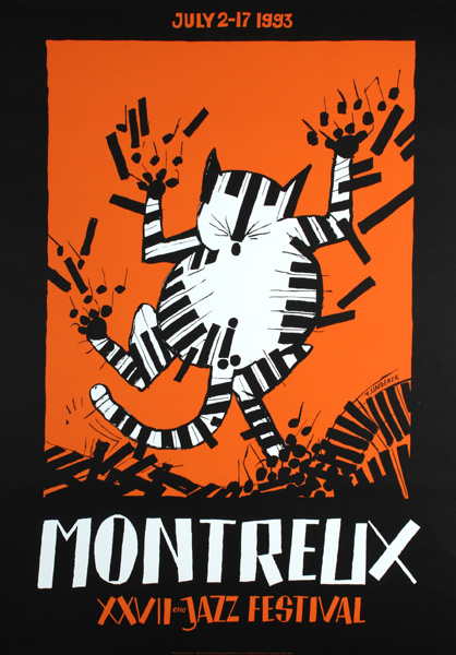 Montreu Jazz poster, 1993