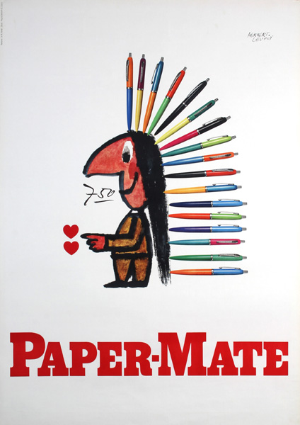 Herbert Leupin, Paper-Mate, 1956