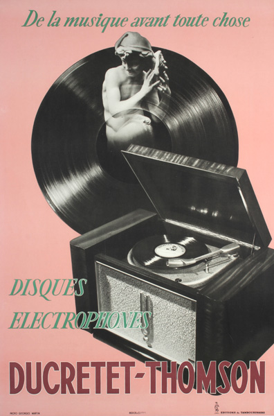 Vinyl Ducretet, 1935