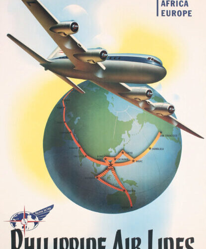 Philippine Air Lines, Ca. 1950