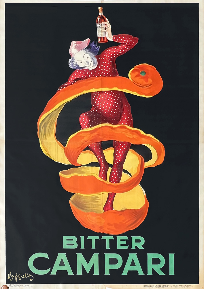 Cappiello, Bitter Campari, 1921
