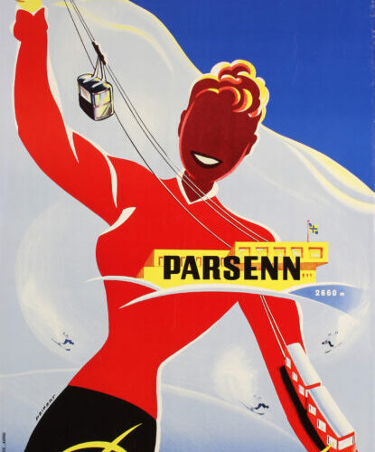 Parsenn Davos, Martin Peikert, 1955