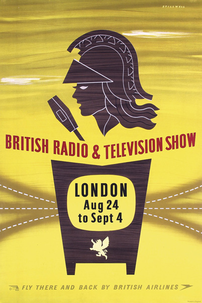 Radio poster, 1955