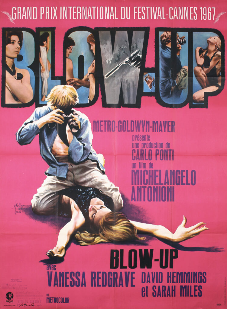 Blow-Up film poster from 1969