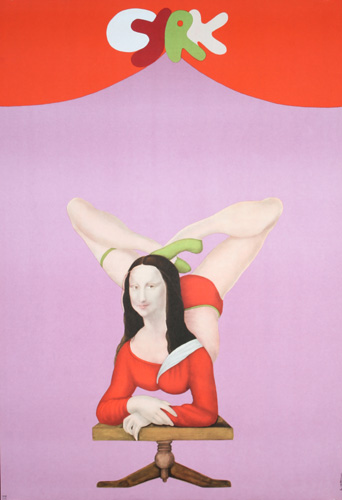 Curk, Mona Lisa poster, 1970