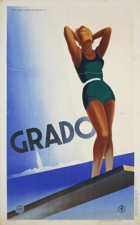 Marcello Dudovich poster from 1933