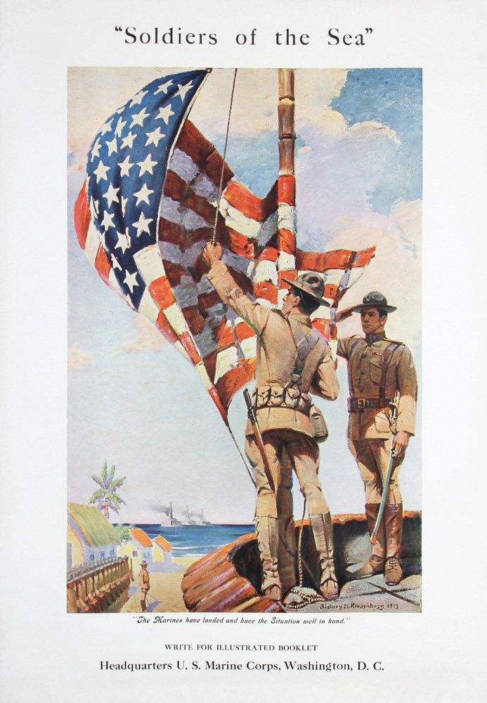 U.S. Marines poster, 1913