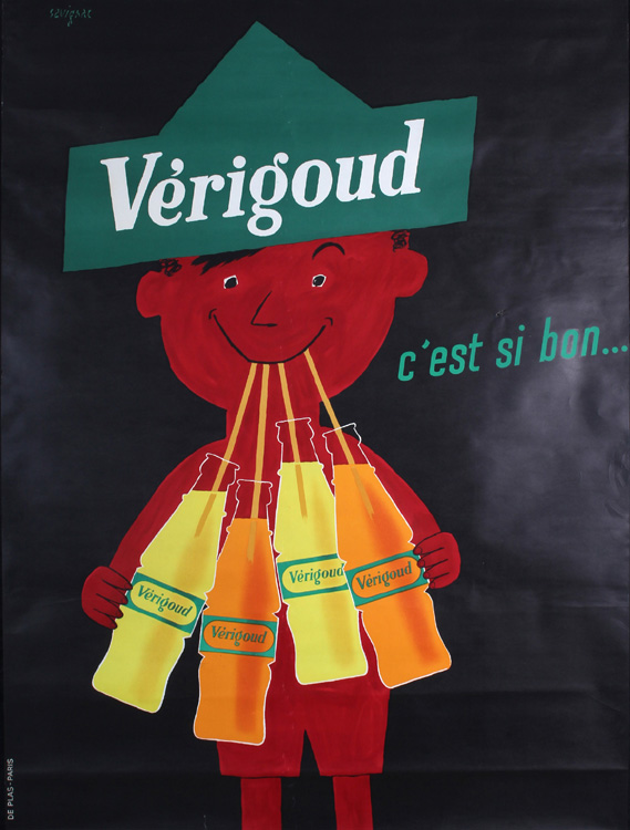 Savignac poster, 1957