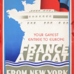 French Line poster, ca. 1948