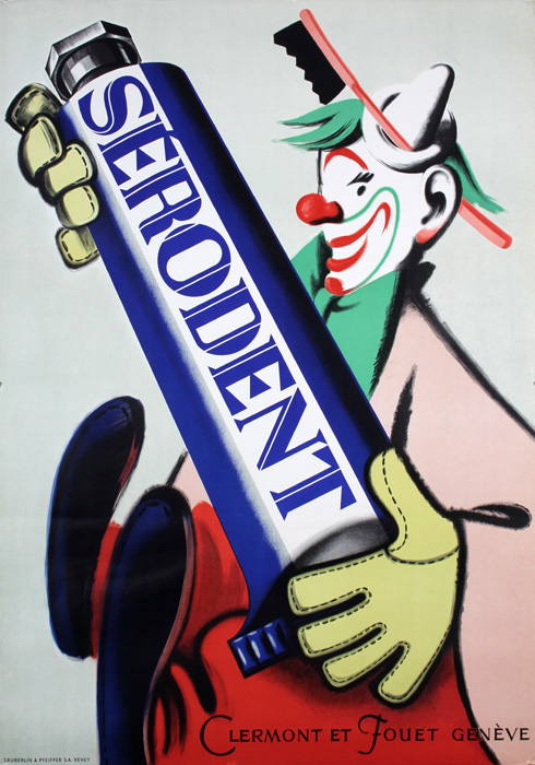 Serodent Toothpaste, 1944
