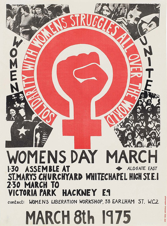 Today is International Women's Day PosterConnection