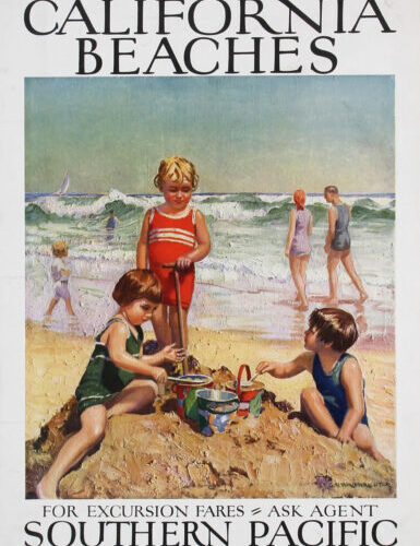 Southern Pacific - California Beaches, 1927