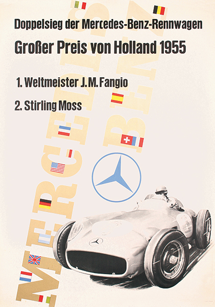 Mercedes, Automobile Race, 1955