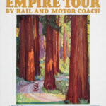 Southern Pacific - Redwood Empire Tour By Maurice Logan, 1933