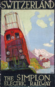 The Simplon Electric Railway By Daniele Buzzi, 1925