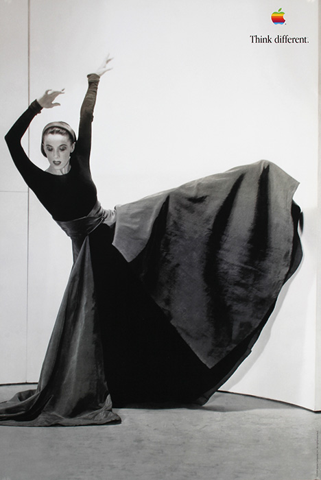 Apple, Martha Graham poster