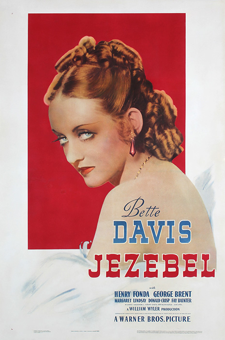 Jezebel, Bette Davis, U.S. 1-Sheet, 1938