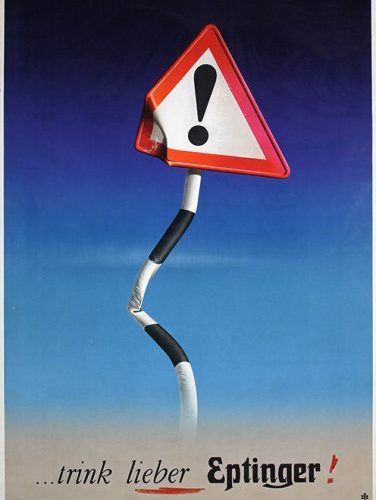 Herbert Leupin, Eptinger (Traffic Sign), 1947