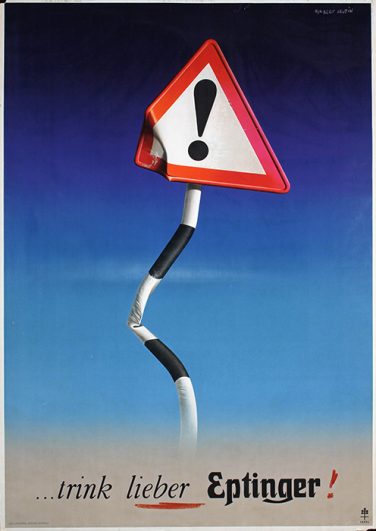 Herbert Leupin, Eptinger (Traffic Sign), 1947
