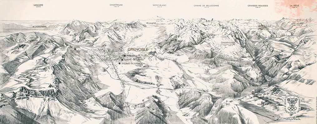 Winter Olympics in Grenoble, 1968