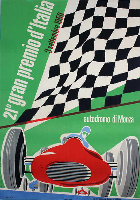 Monza 1950 by Max Hubter