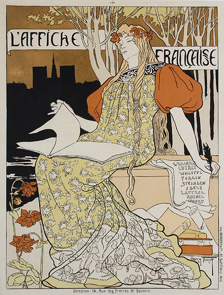 Henri Thiriet, Affiche Francaise,1897