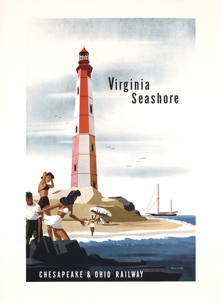 Bern Hill, Virginia Lighthouse, 1950s