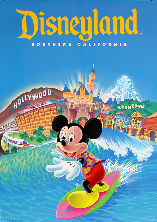 Disneyland, Mickey, ca. 1990