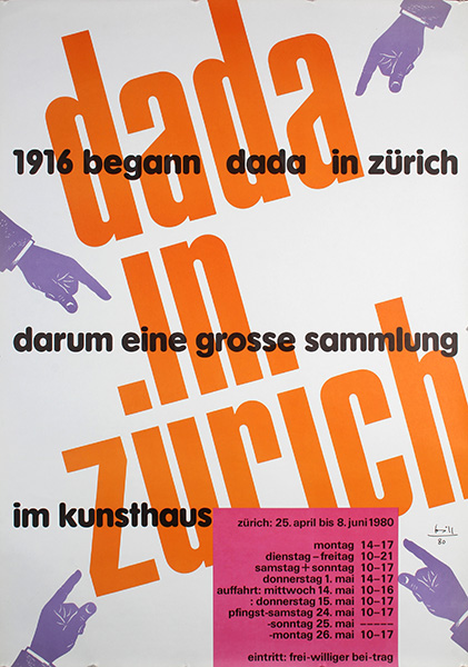 Max Bill, Dada, 1980