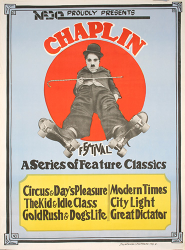 Charlie Chaplin, Modern Times, 1980s