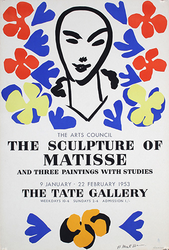 Matisse, Tate Gallery, 1953