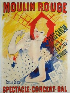 Jules Cheret, Moulin Rouge, 1890