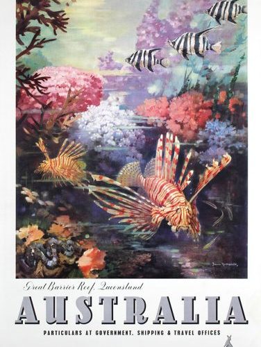 Australia - Great Barrier Reef by James Northfield, 1930s