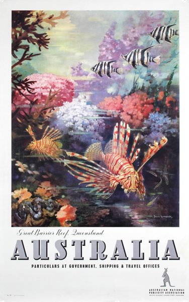 Australia - Great Barrier Reef by James Northfield, 1930s